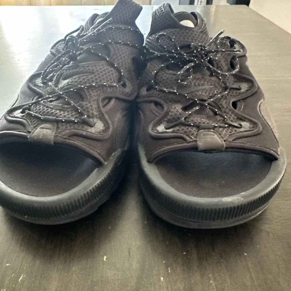 Nike Offline 2.0 Retro Brown Black CZ0332-001 Men's Sandal Mule Slides Size 10.5